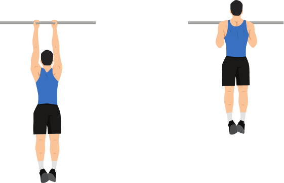 Chin Ups demonstration