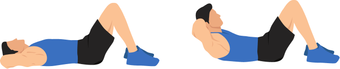 Crunches demonstration