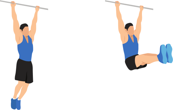 Hanging Leg Raise demonstration