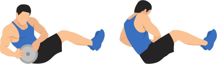 Russian Twist demonstration
